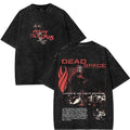 Retro The Dead Space Clothes Graphic – Washed Tee Cotton Menswear Top  | SEP 75