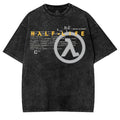 Half Life 1998 shirt T-Shirt  – Washed Tee Cotton Menswear Top  | SEP 89