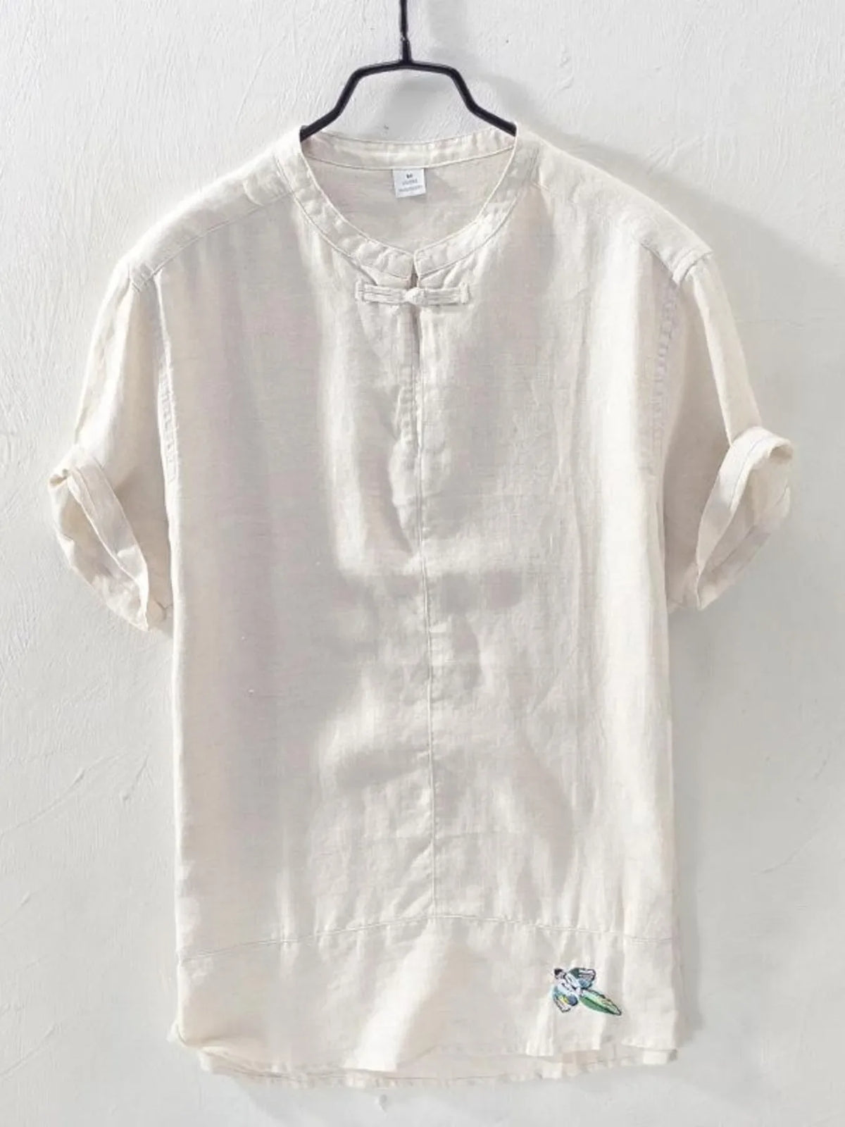 Men's Plus Size Lightweight Short Sleeve Blouse