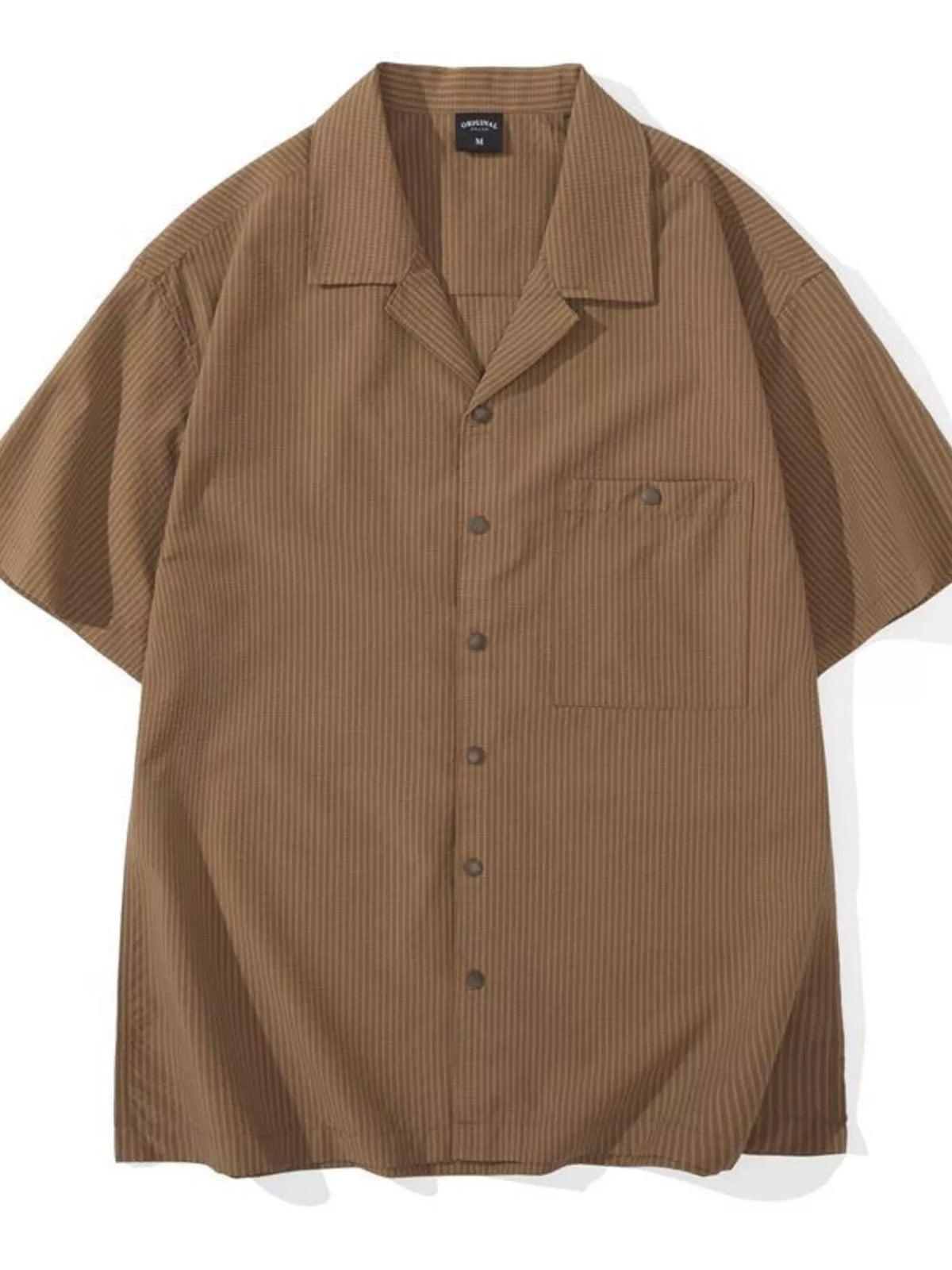 Men's Plus Size Casual Short Sleeve Shirt