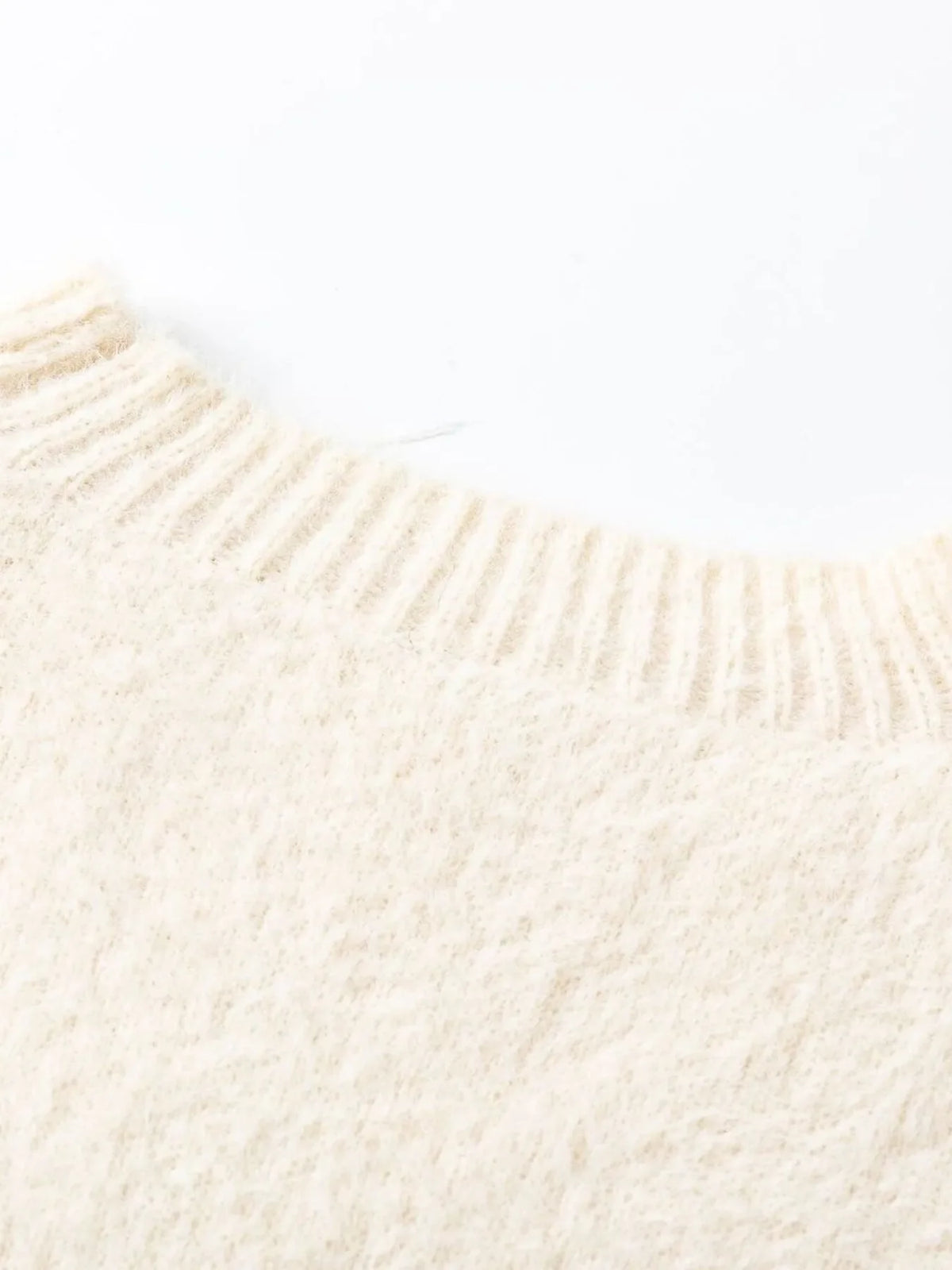 Men's Letter Crew Neck Long Sleeve Knit Sweater