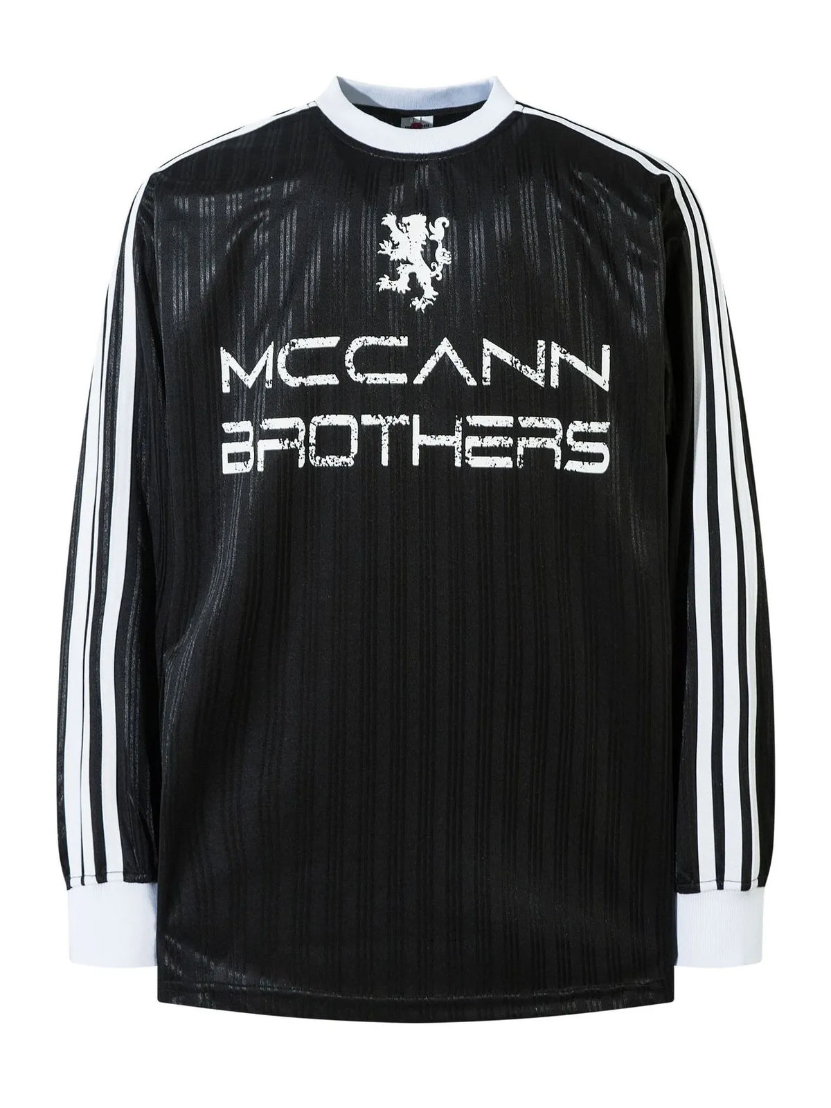Men's Side Striped Round Neck Top