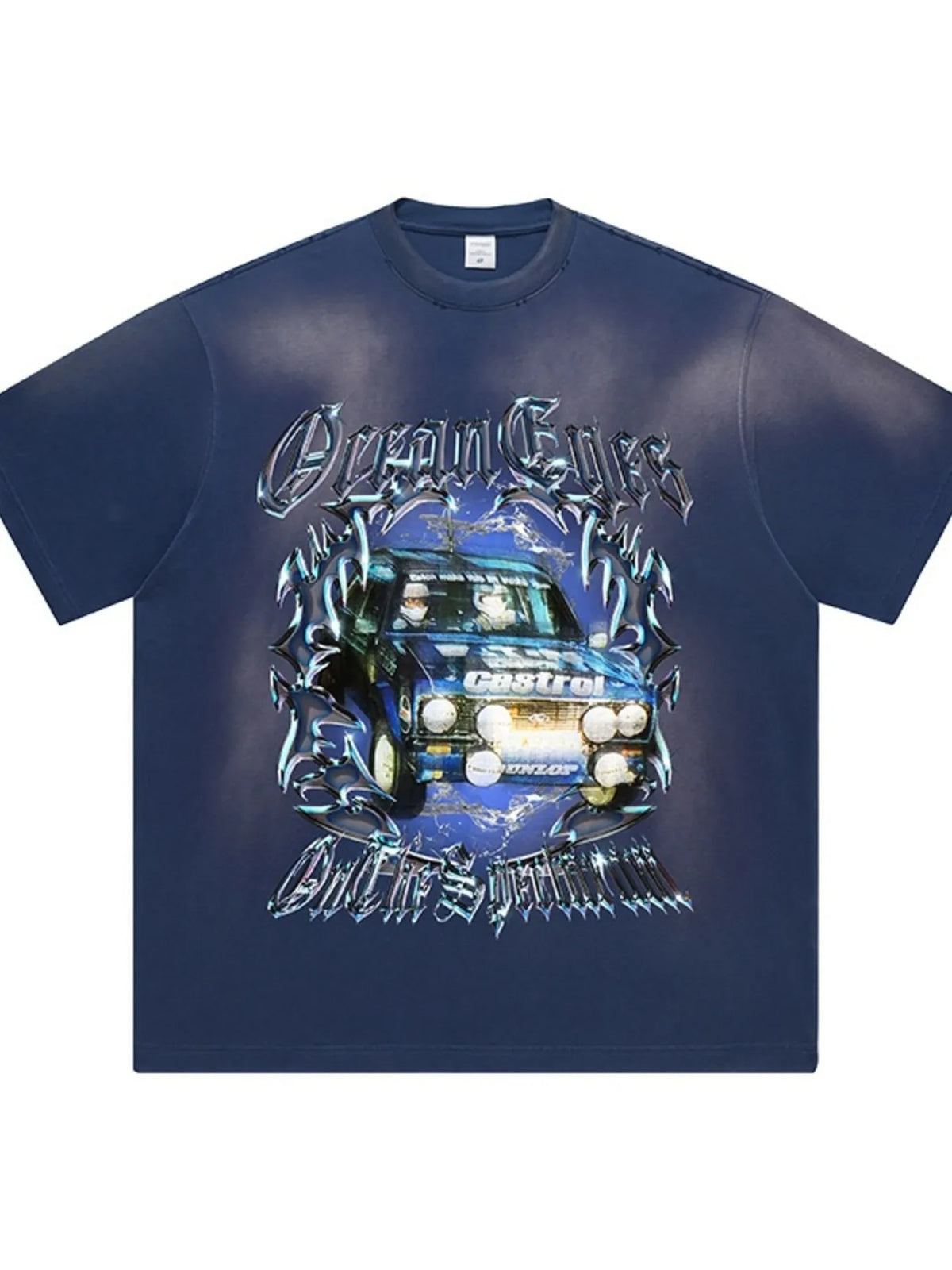 Men's Graphic Round Neck Short Sleeve T-Shirt