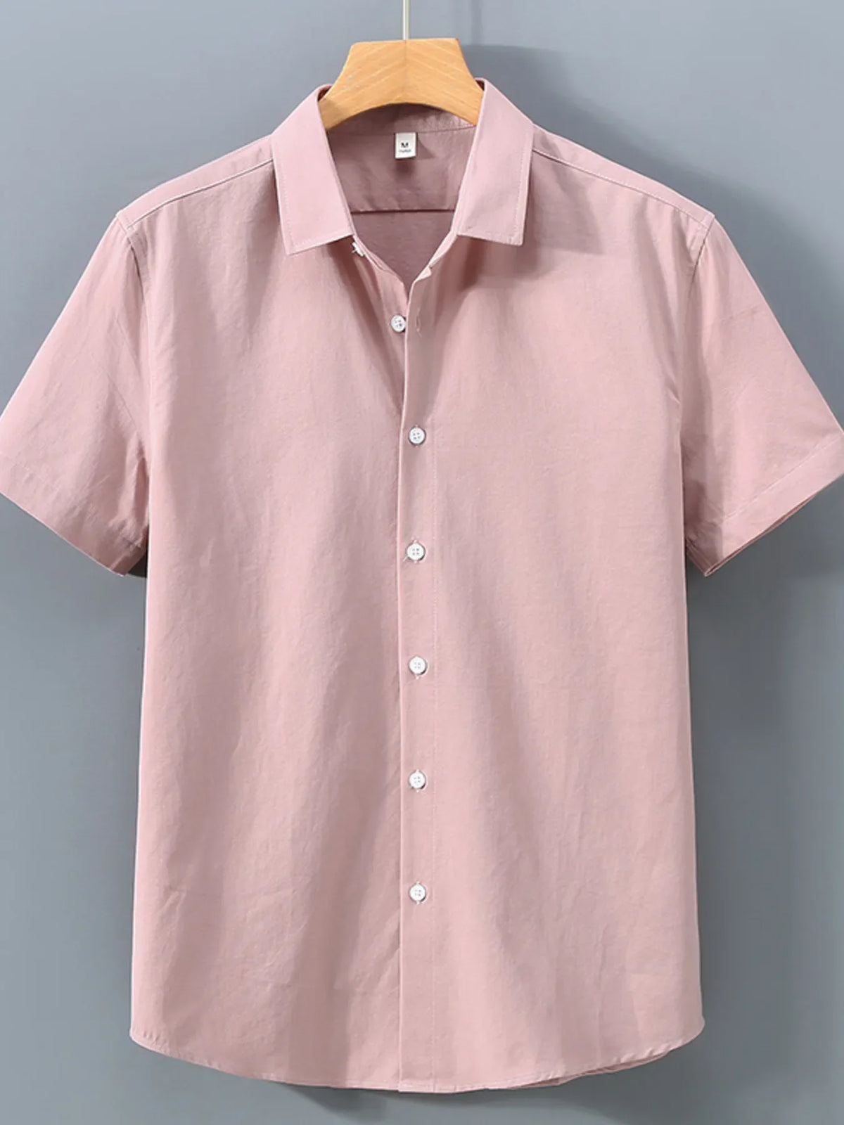 Men's Plus Size Short Sleeve Casual Shirt
