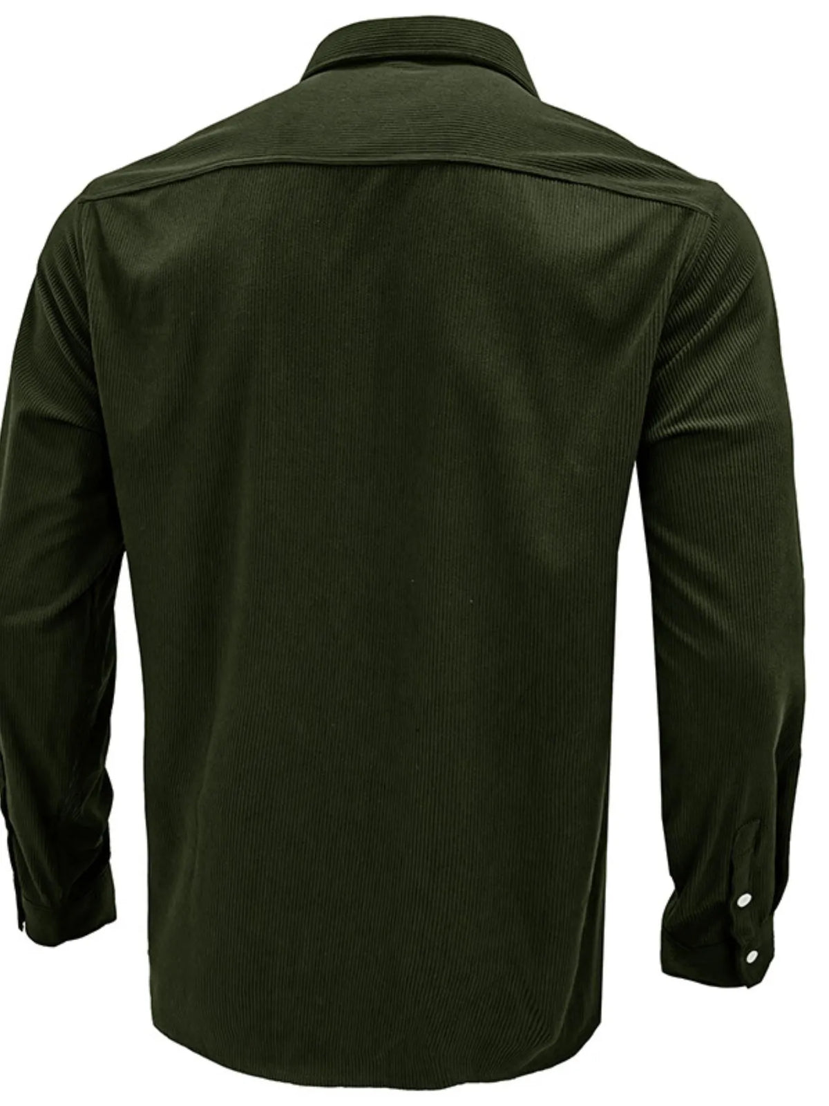Men's Casual Corduroy Button Down Shacket