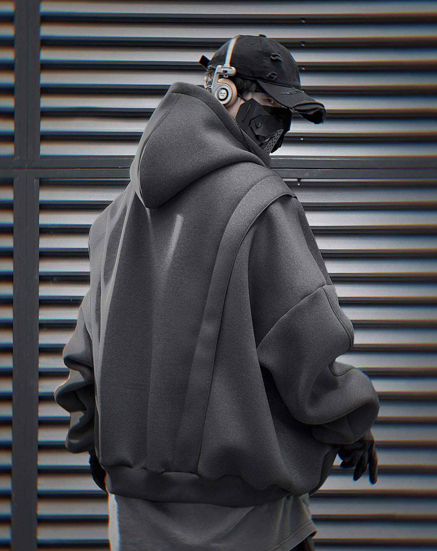 Reaper unit worldwide HiH50 Grey Nexus Hoodie