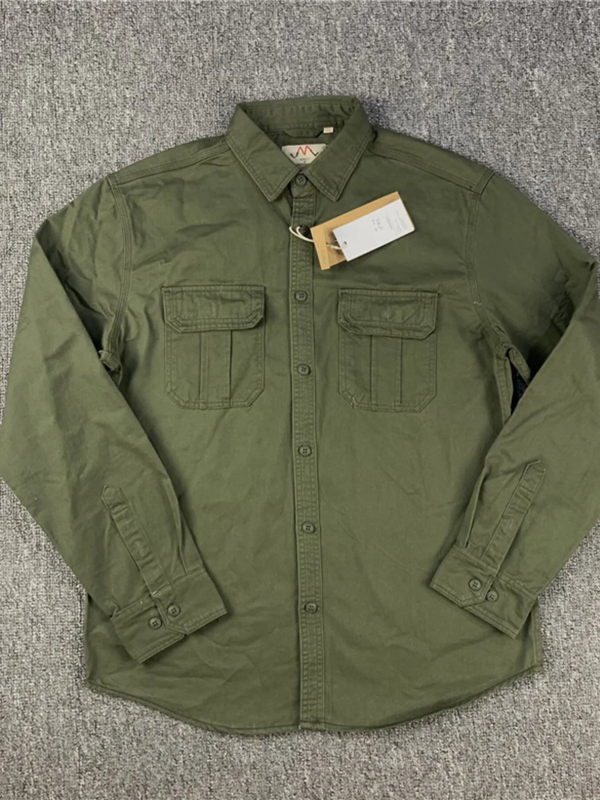Men's Plus Size Button Up Long Sleeve Shirt