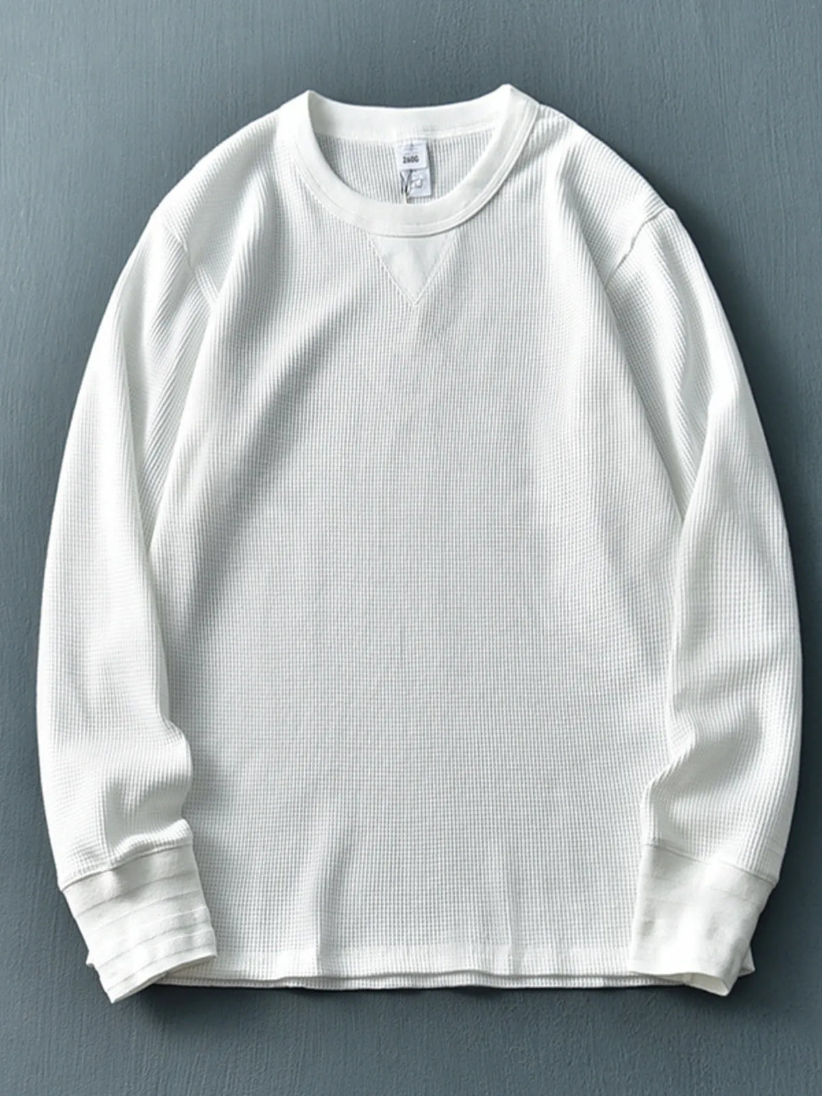 Men's Plus Size Round Neck Long Sleeve T-Shirt
