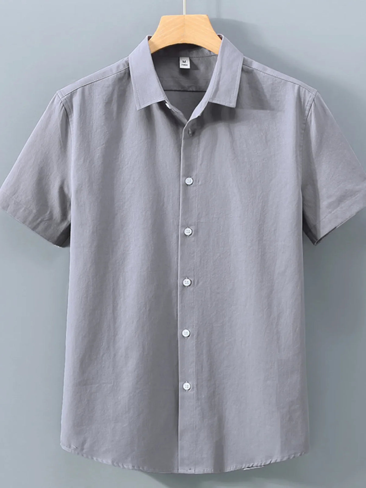 Men's Plus Size Short Sleeve Casual Shirt