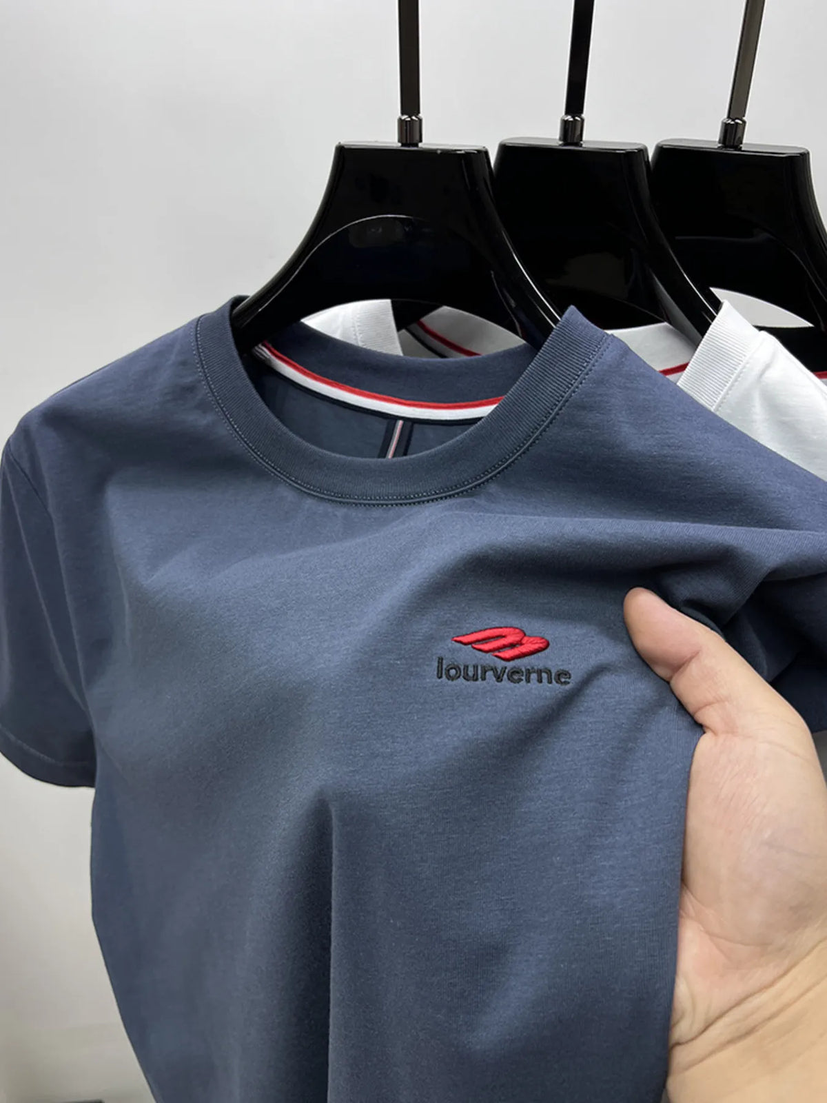 Men's Plus Size Round Neck Short Sleeve T-Shirt