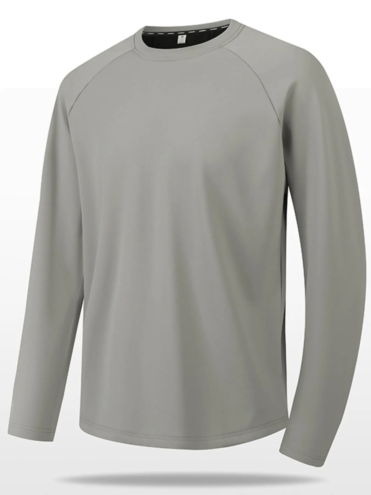 Men's Plus Size Round Neck Raglan Sleeve T-Shirt
