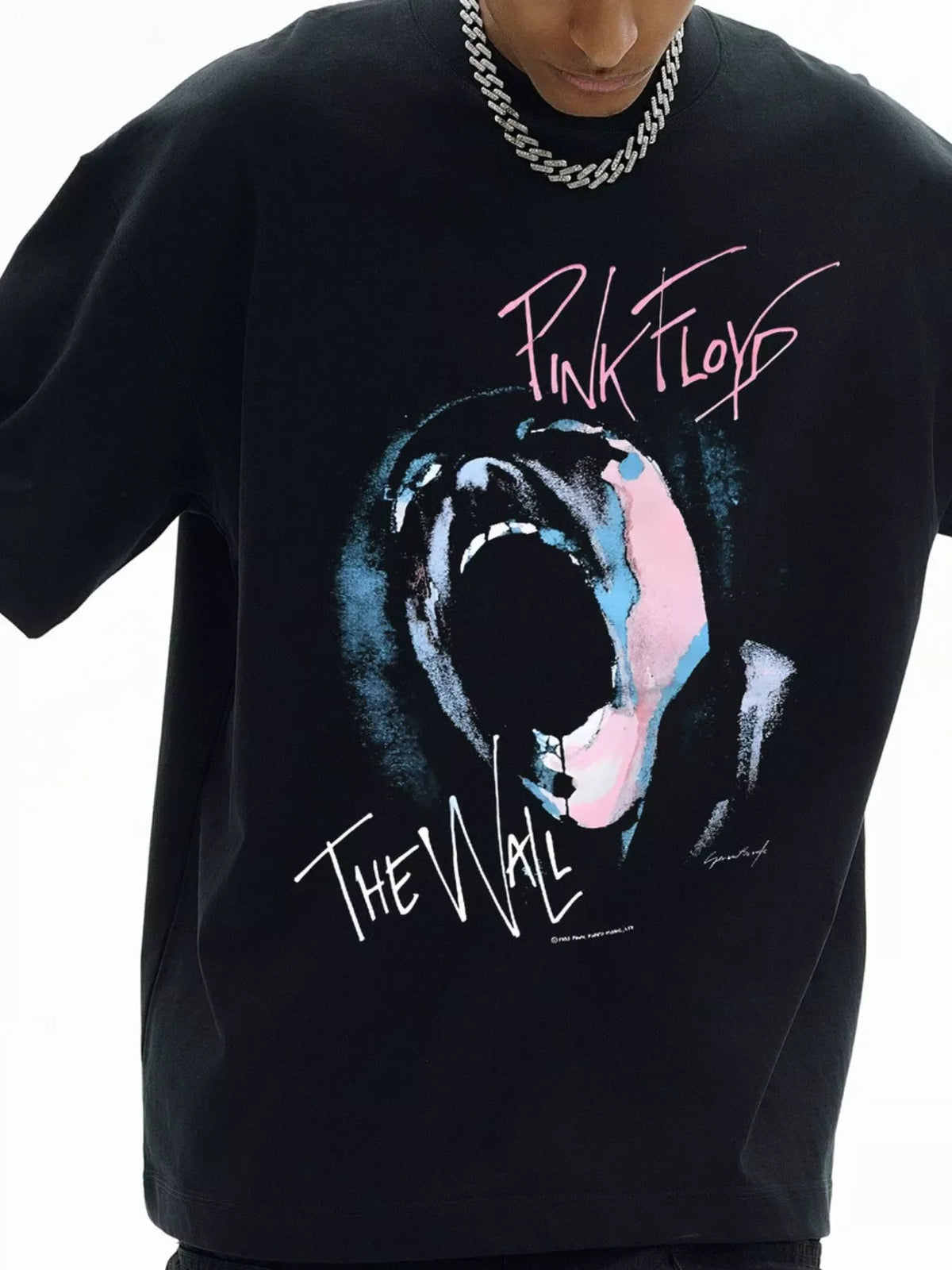 Men's Graphic Short Sleeve Oversized Washed T-Shirt