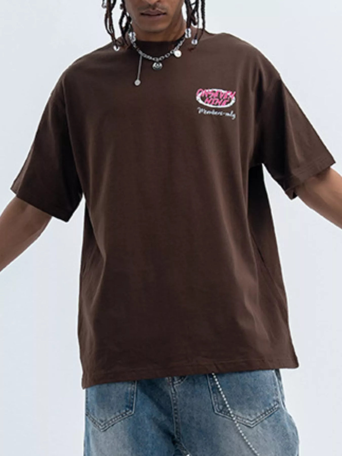 Men's Graphic Short Sleeve Oversized T-Shirt