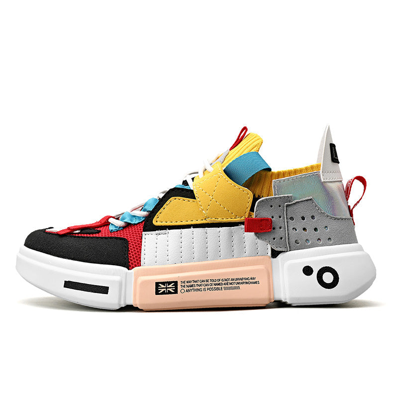 Reaper unit worldwide S201 Patchwork Sneakers