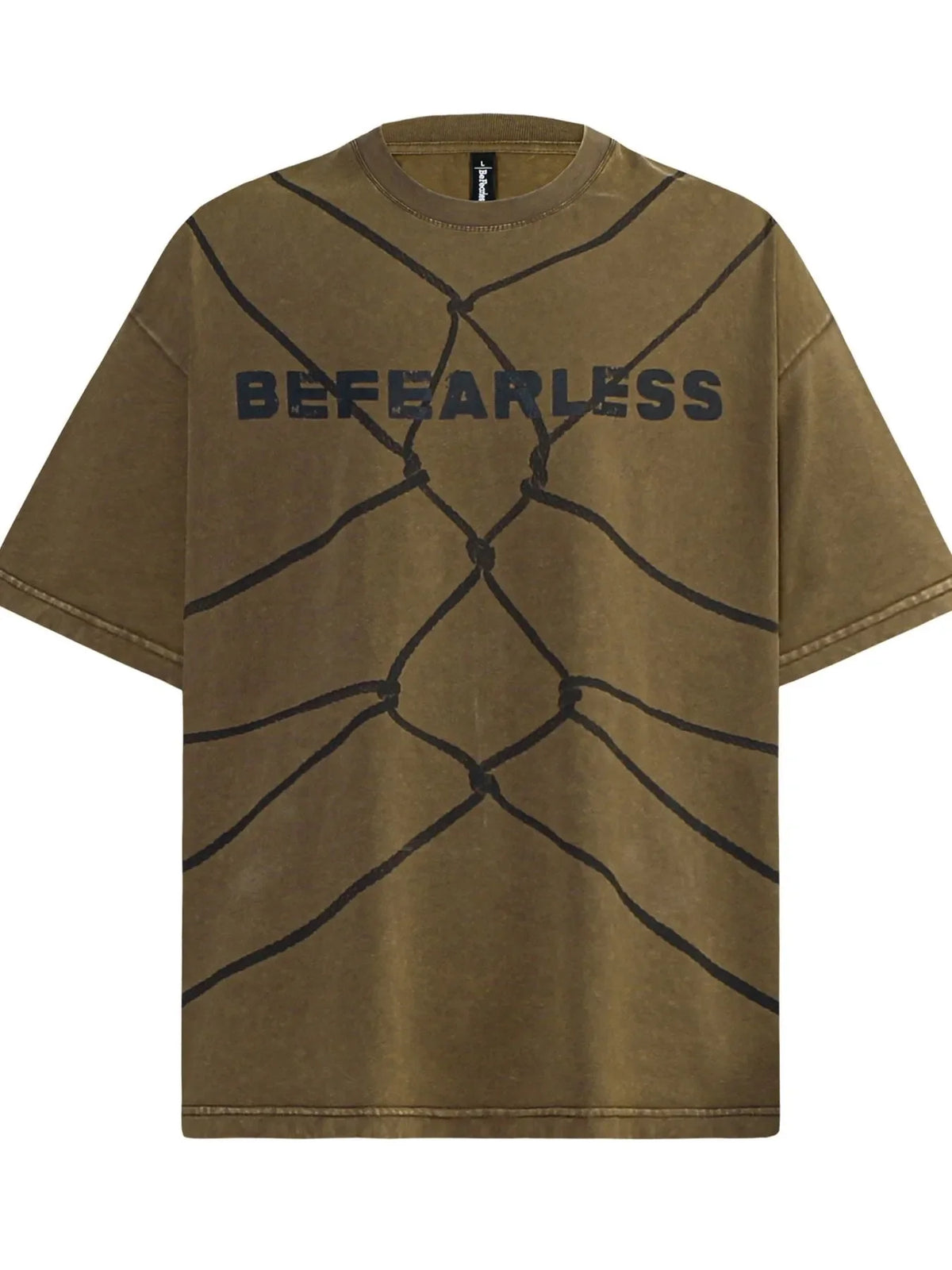 Men's BEFEARLESS Round Neck Short Sleeve T-Shirt