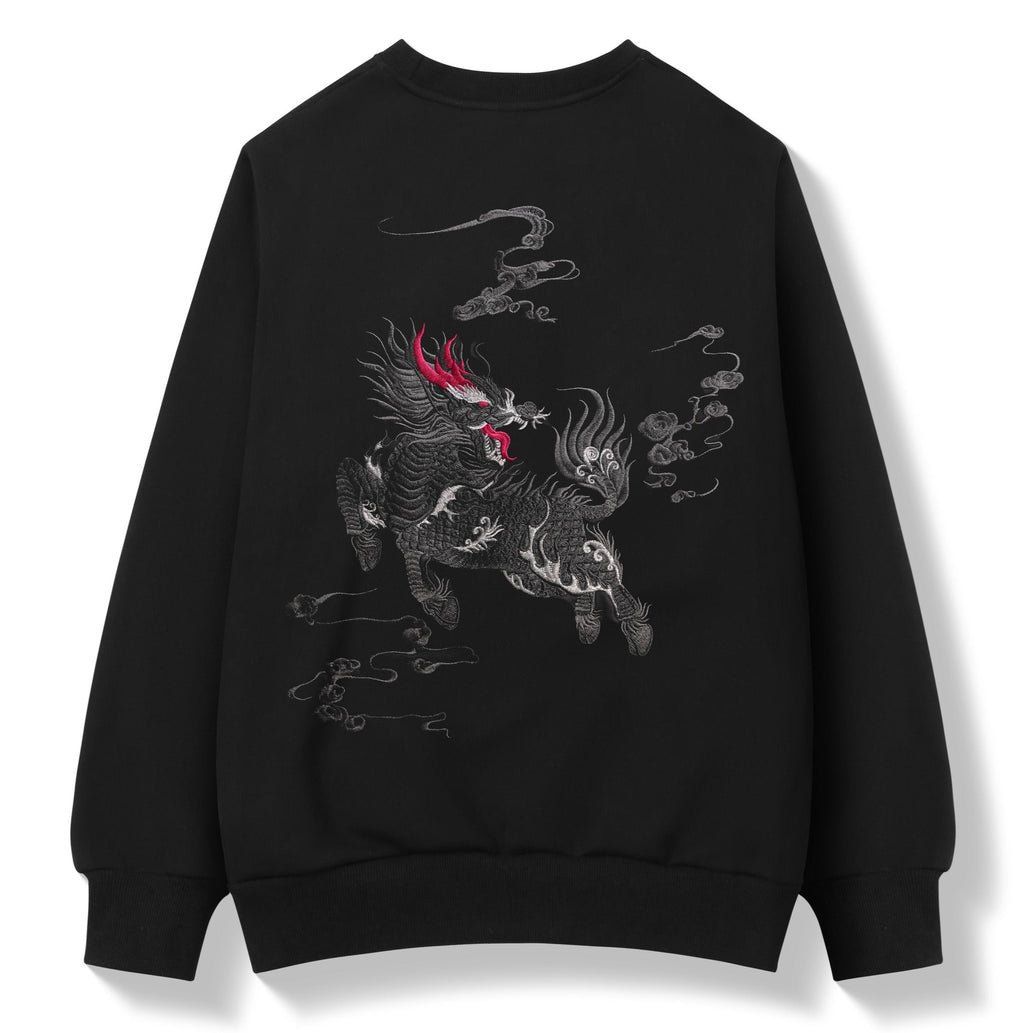 Reaper unit worldwide SW9102 Embroidered Kirin Sweater