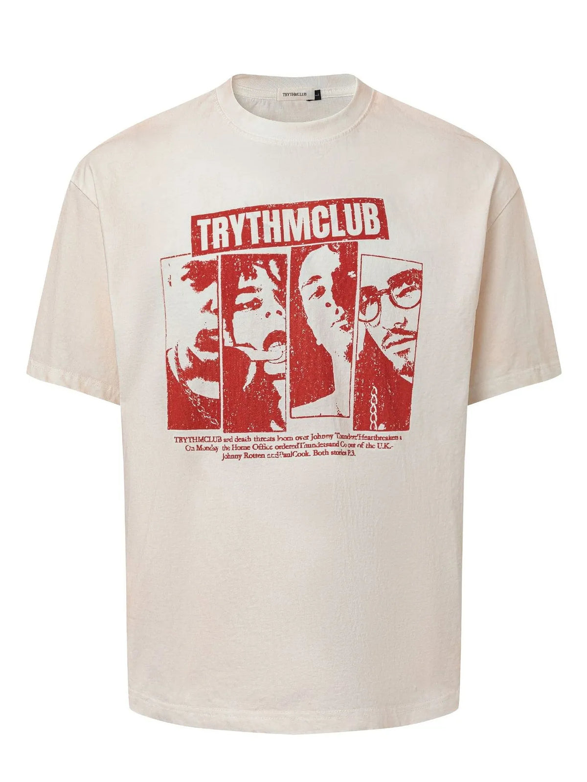 Men's Graphic Short Sleeve Oversized T-Shirt
