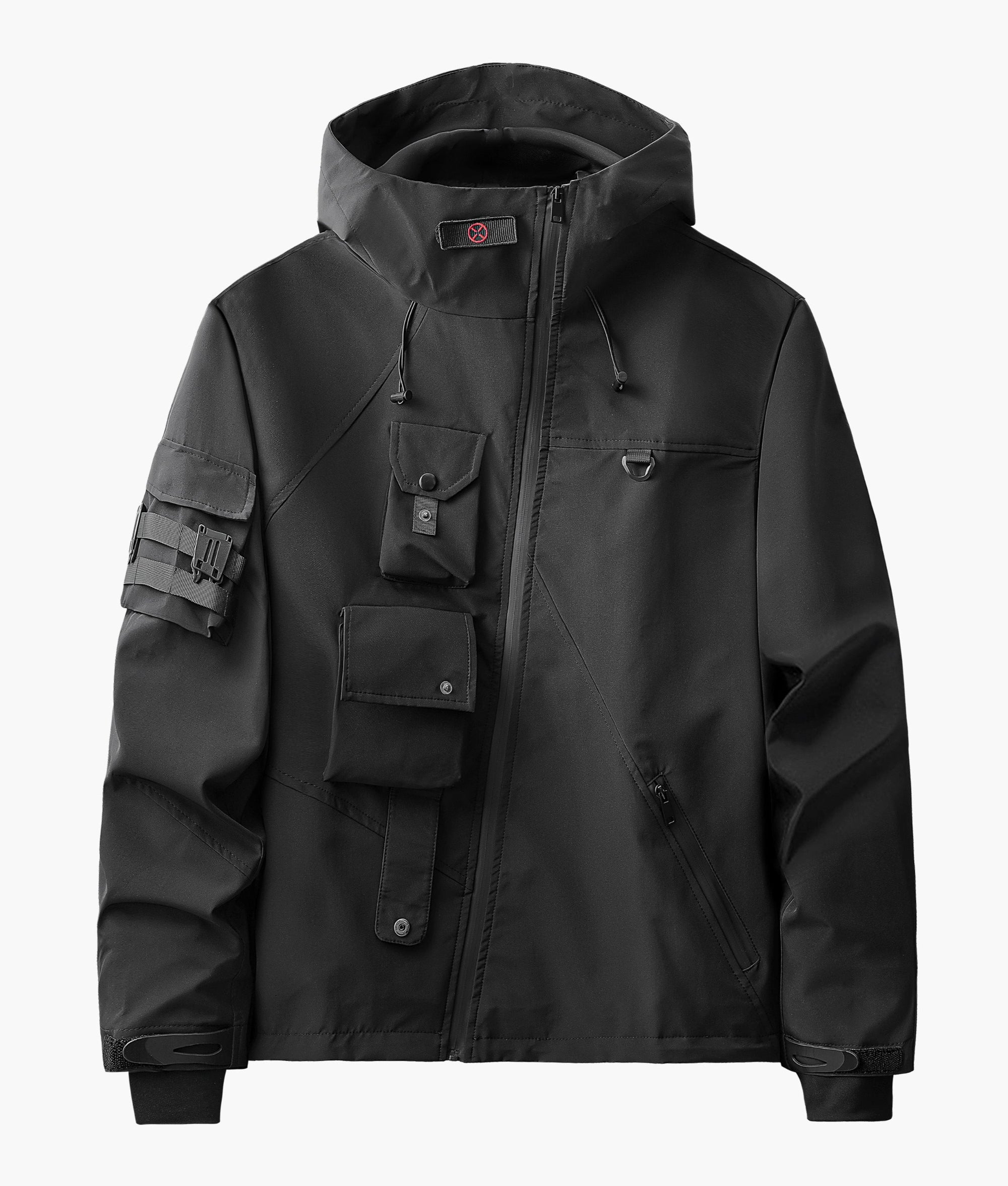Reaper unit worldwide IBJ514 Black Techwear Functional Jacket