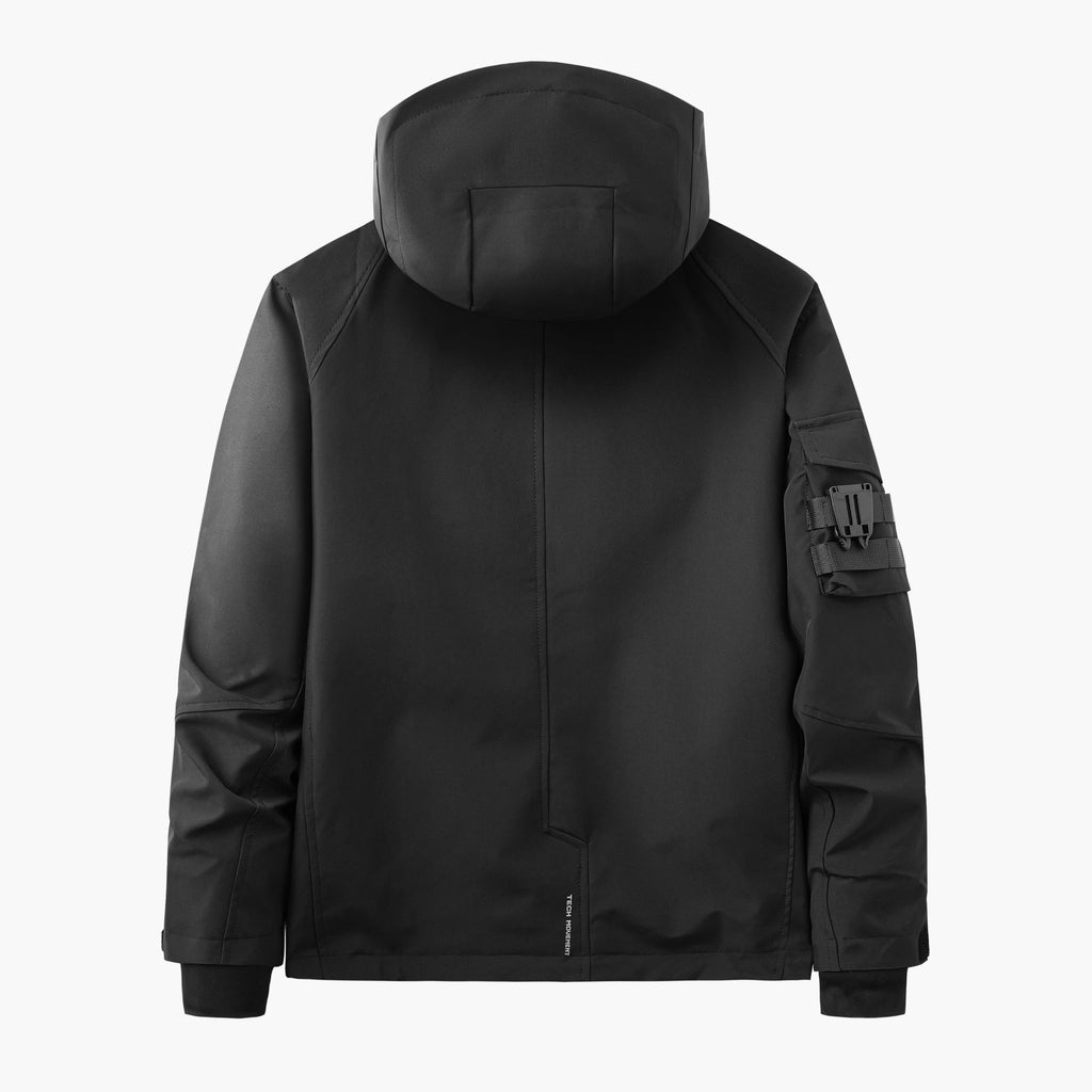 Reaper unit worldwide IBJ514 Black Techwear Functional Jacket