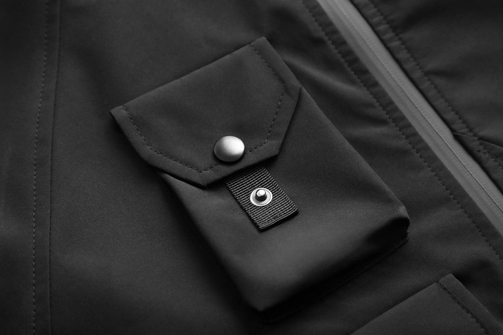 Reaper unit worldwide IBJ514 Black Techwear Functional Jacket