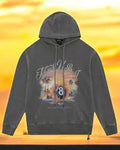 KSUBI Hoodie Graphic Print Vintage Washed