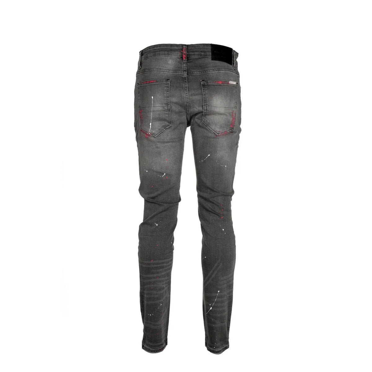 7TH HVN LONDON Jeans Distressed Paint Splatter Slim Fit