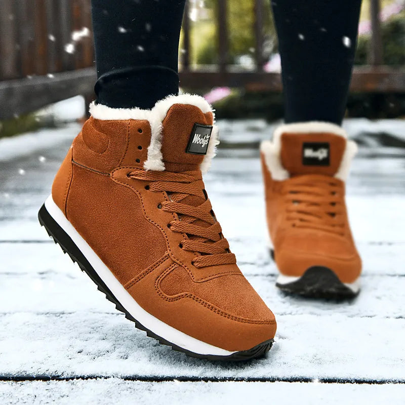 Reaper unit worldwide Men Boots Waterproof Winter Boots Men Lightweight Hight Top Plus 48 No Slip Warm Snow Boots Plush Women Footwear Leather Shoes