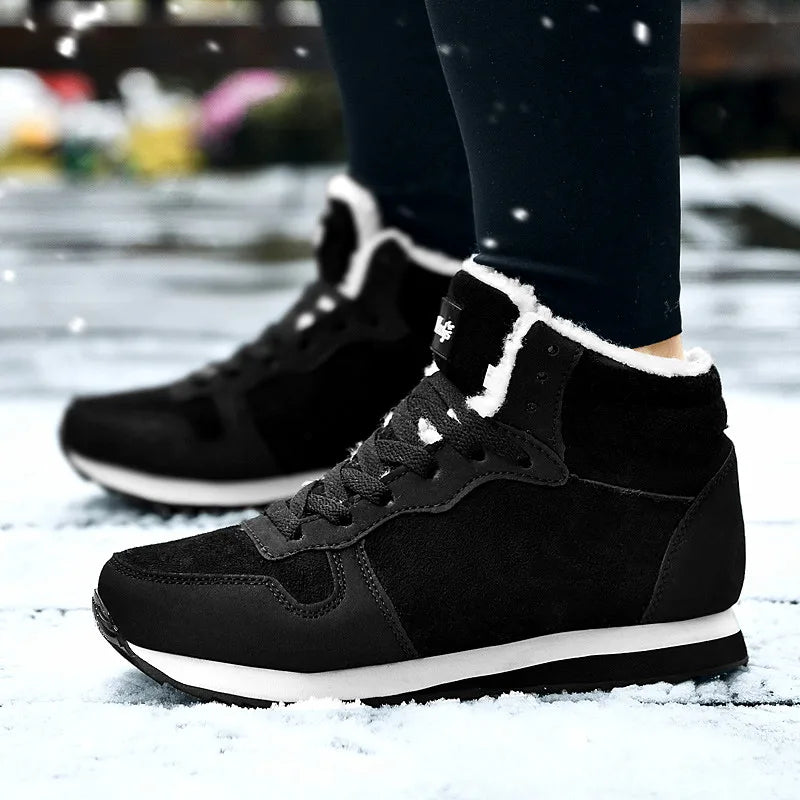 Reaper unit worldwide Men Boots Waterproof Winter Boots Men Lightweight Hight Top Plus 48 No Slip Warm Snow Boots Plush Women Footwear Leather Shoes
