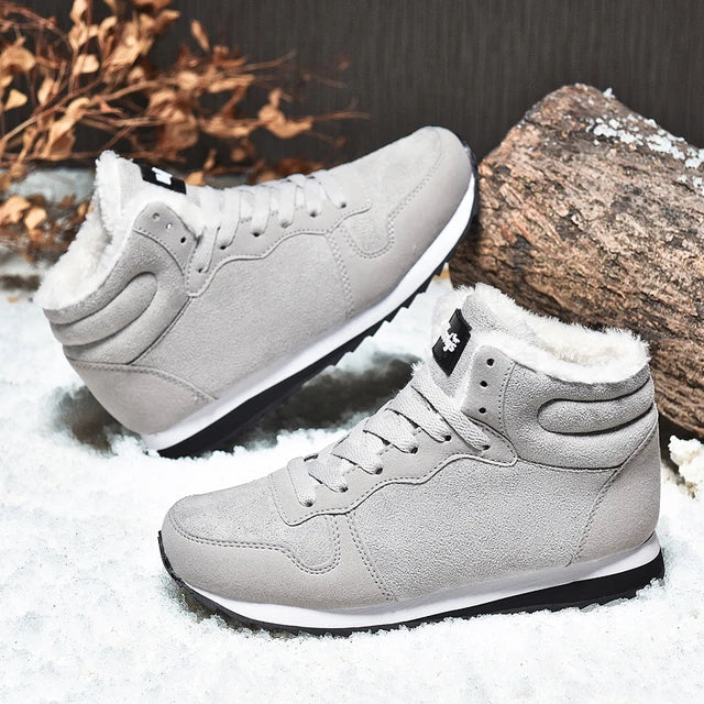 Reaper unit worldwide Men Boots Waterproof Winter Boots Men Lightweight Hight Top Plus 48 No Slip Warm Snow Boots Plush Women Footwear Leather Shoes