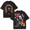 Michael Myers Halloween Horror – Washed Tee Cotton Menswear Top  | SEP 21