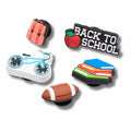 Reaper unit worldwide Crocs Jibbitz Sports & Interests Shoe Charms 5-Pack Colorful One Size