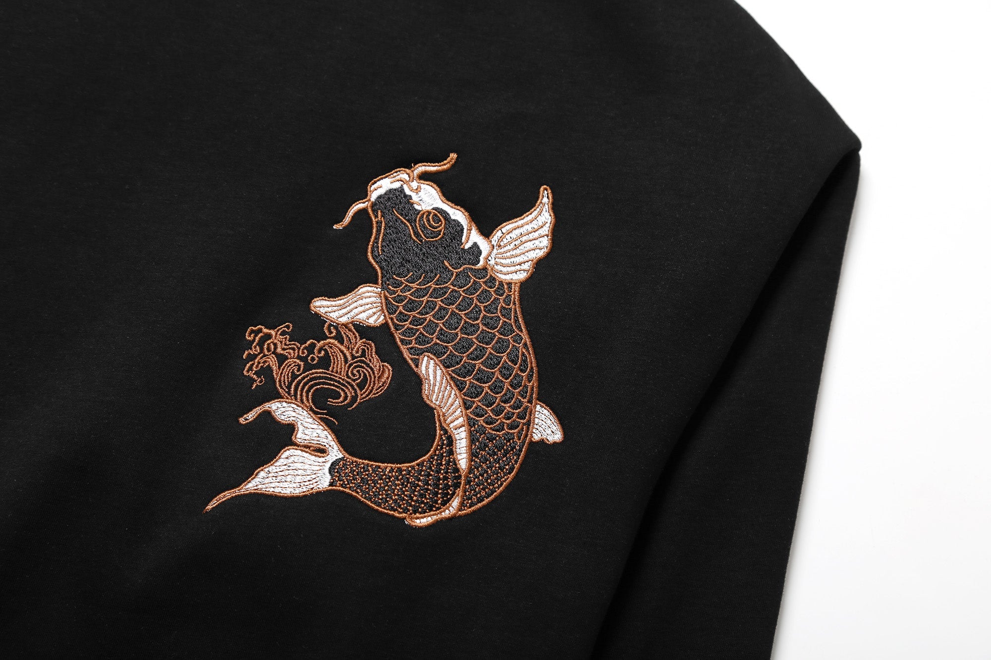 Reaper unit worldwide SW9014 Destiny Koi Embroidery Sweater