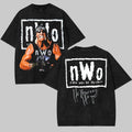 Retro WWE NWO NWO Hulk Hogan T-Shirt – Washed Tee Cotton Menswear Top  | SEP 50