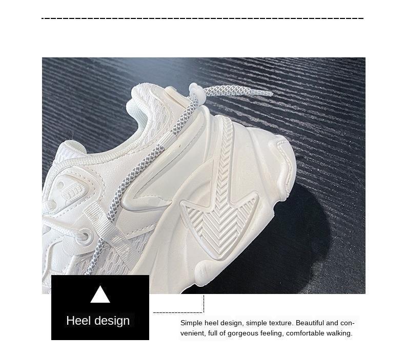 Reaper unit worldwide Women Fashion Sneakers Casual Leather Sports Shoes Sneakers Comfortable Walking Footwear Fashion New Lightweight Casual Thick Sneakers